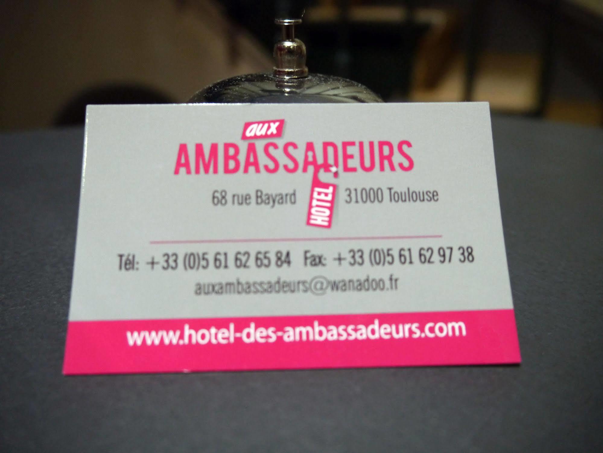 Hotel Des Ambassadeurs Toulouse Eksteriør bilde