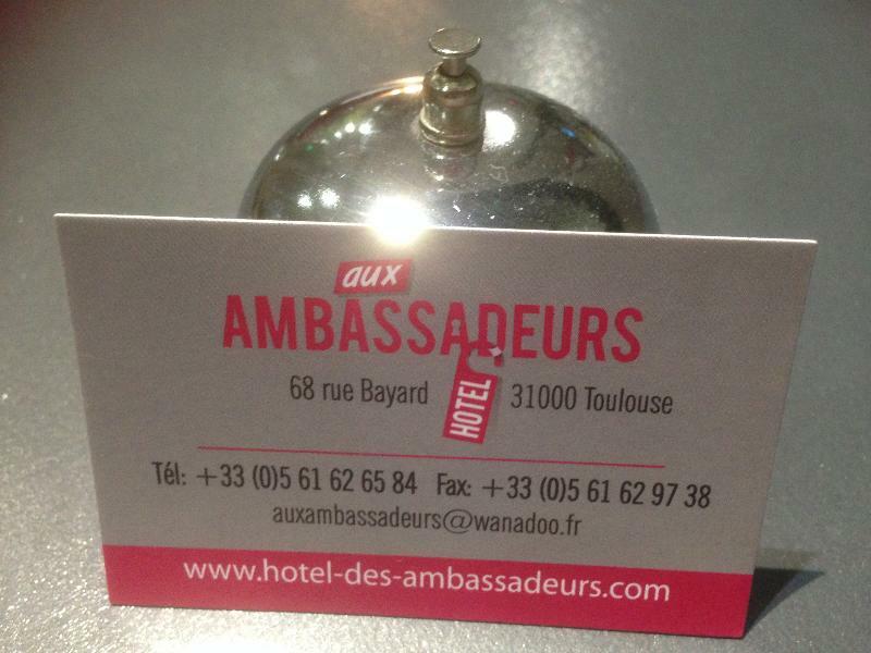 Hotel Des Ambassadeurs Toulouse Eksteriør bilde